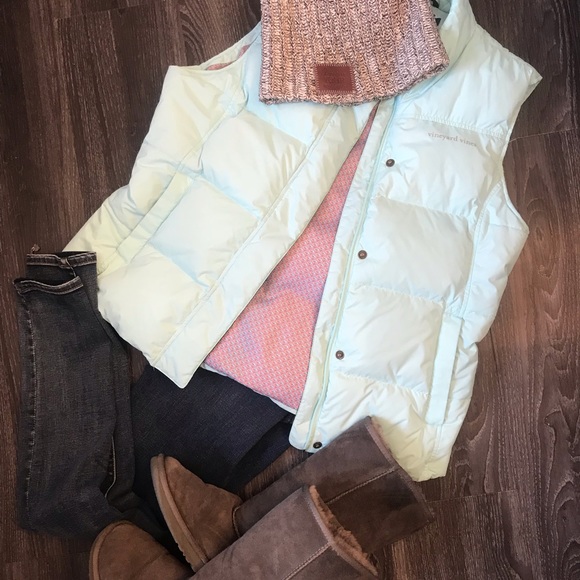 Vineyard Vines Jackets & Blazers - Teal Vineyard Vines Puffer Vest
